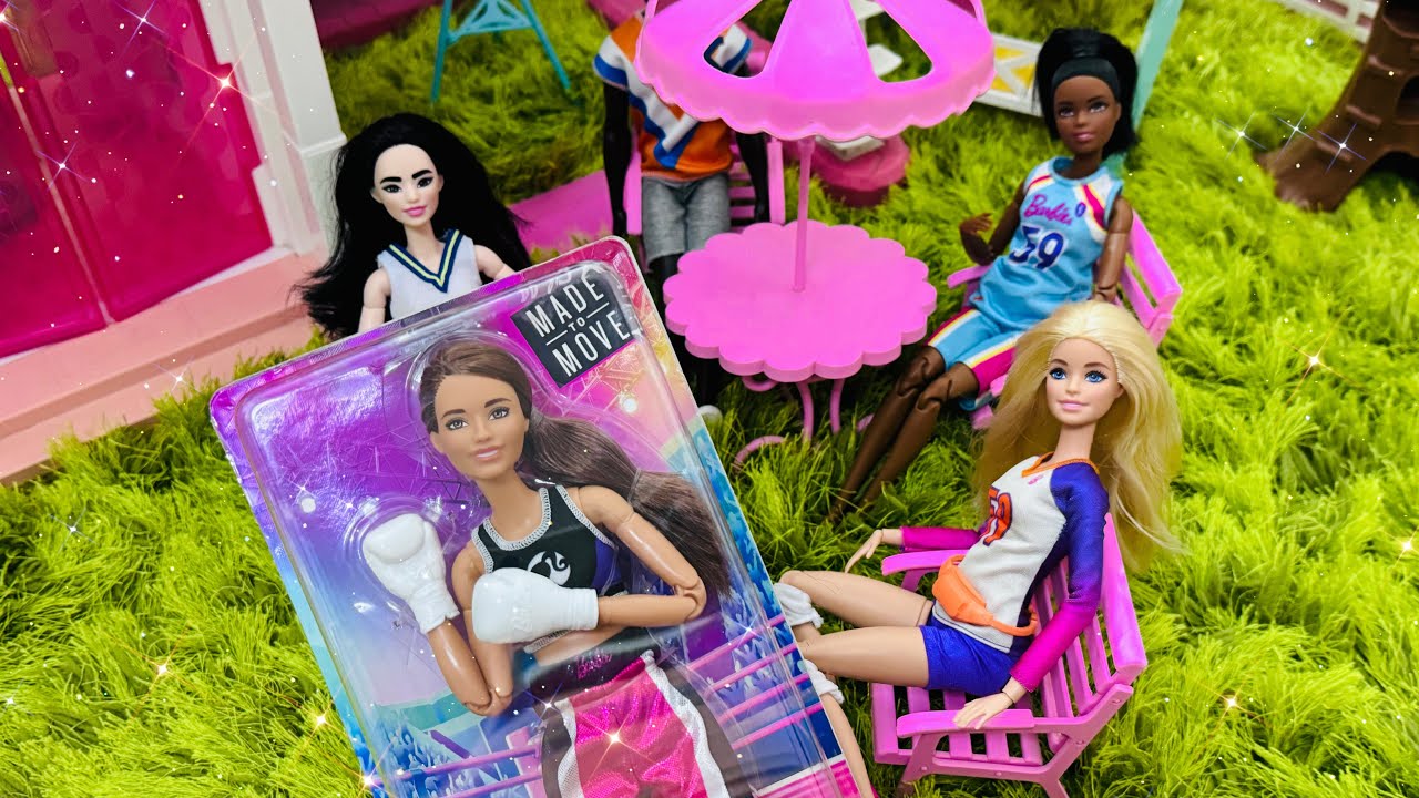 Barbie Made To Move boxeadora