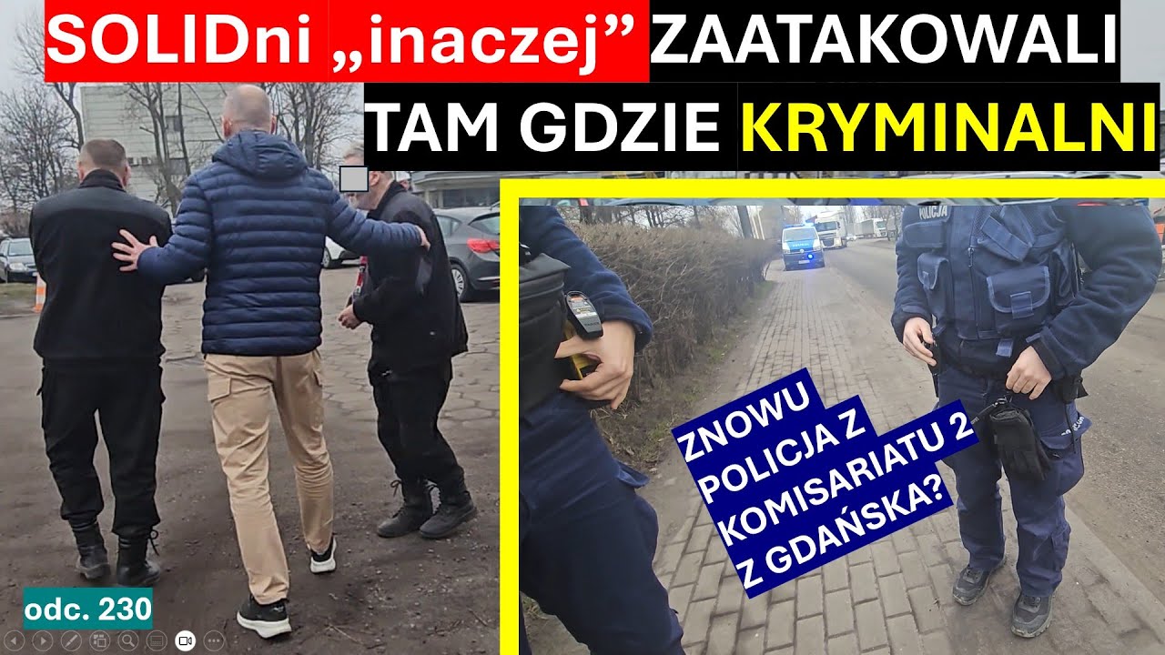 Ochrona Solid w miejscu gdzie policja dojechała nastolatka pr&oacute;buje mi pokazać, kto tu rządzi! #230