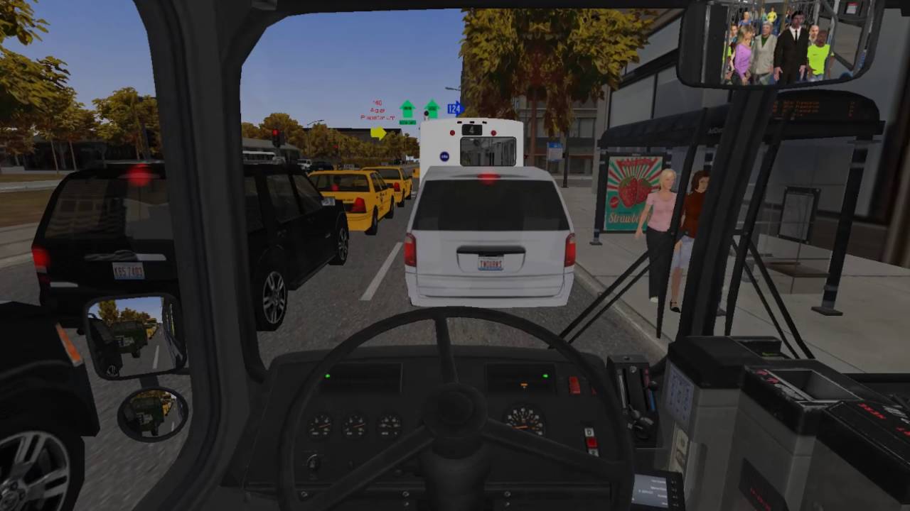 Omsi 2 Gameplay: New Flyer C40lf  Chicago 140 From Navy Pier to Museum Campus.