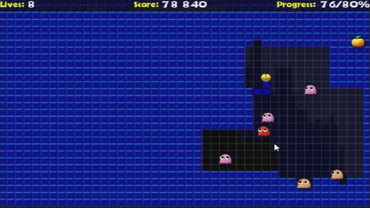 Pac Xon Deluxe - Level 1-10