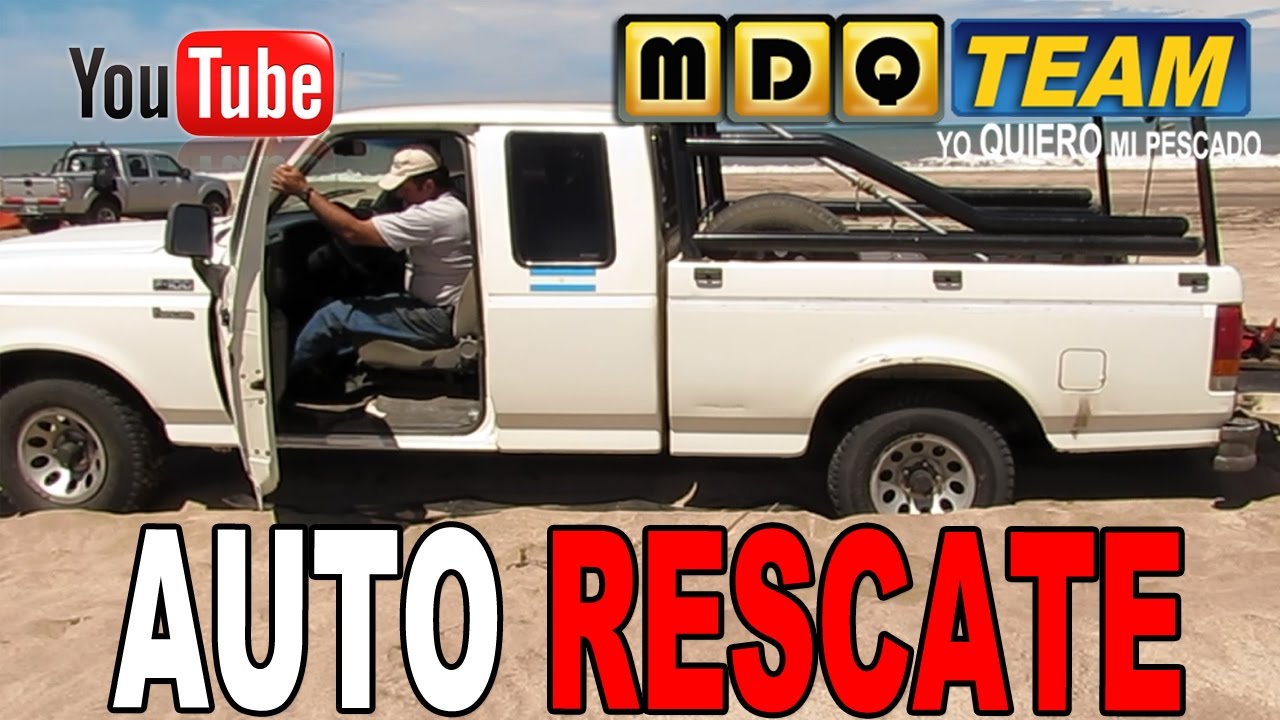 AUTO RESCATE EN ARENA - Conducción 4x2 en arena 2da parte