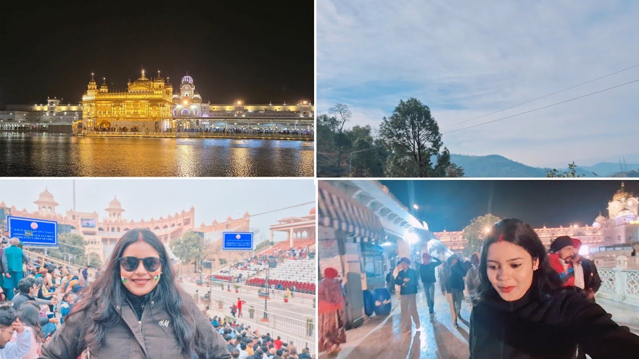 Dalhousie থেকে Amirtsar চলে এলাম..চলুন ঘুরে আসি Wagah Border আর Golden Temple ।। Panjab #subscribe