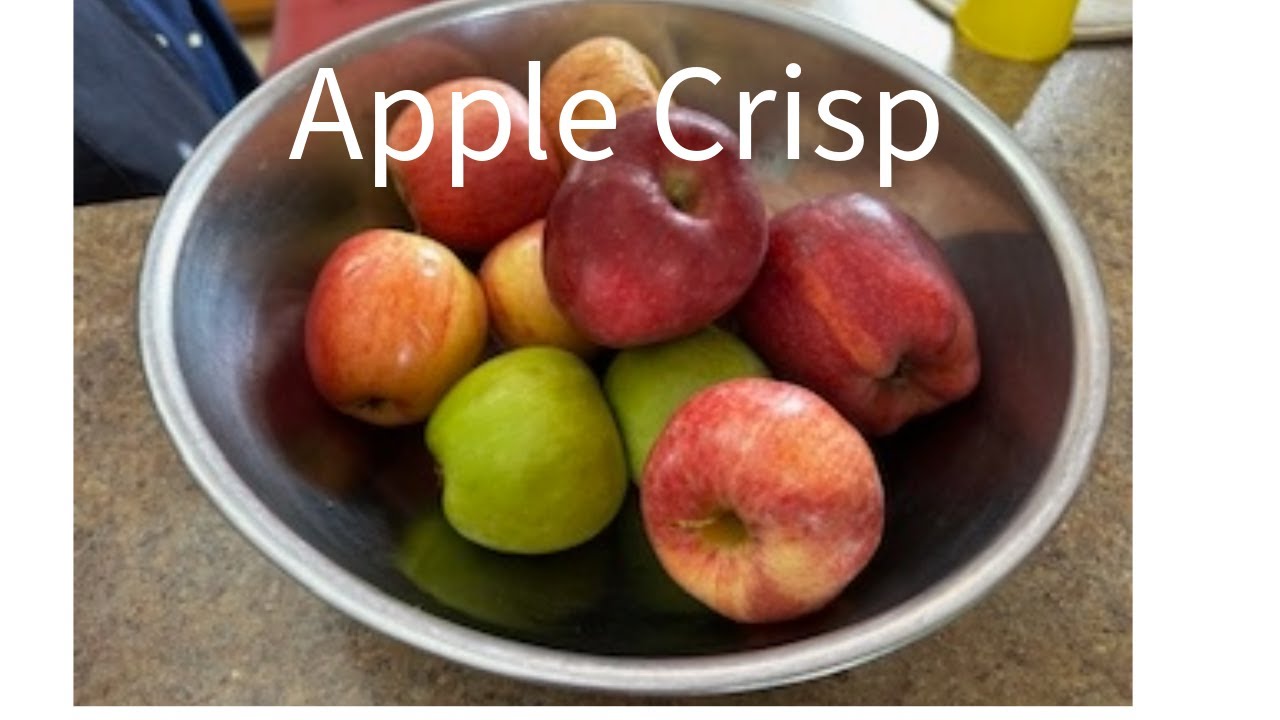 Apple Crisp. A delicious treat. The best Recipe!