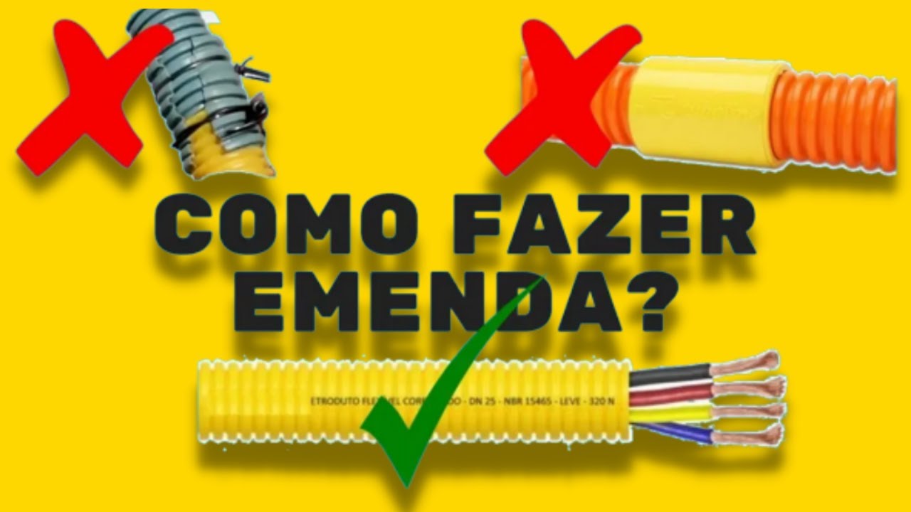 [PASSO A PASSO] Como Fazer Emenda de Mangueira Corrugada Sem Conexão Pronta