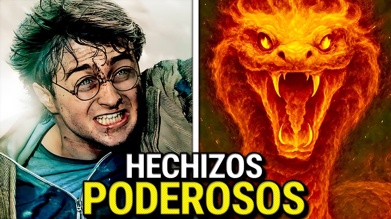 Los 10 HECHIZOS M&aacute;s Poderosos en el Universo de HARRY POTTER