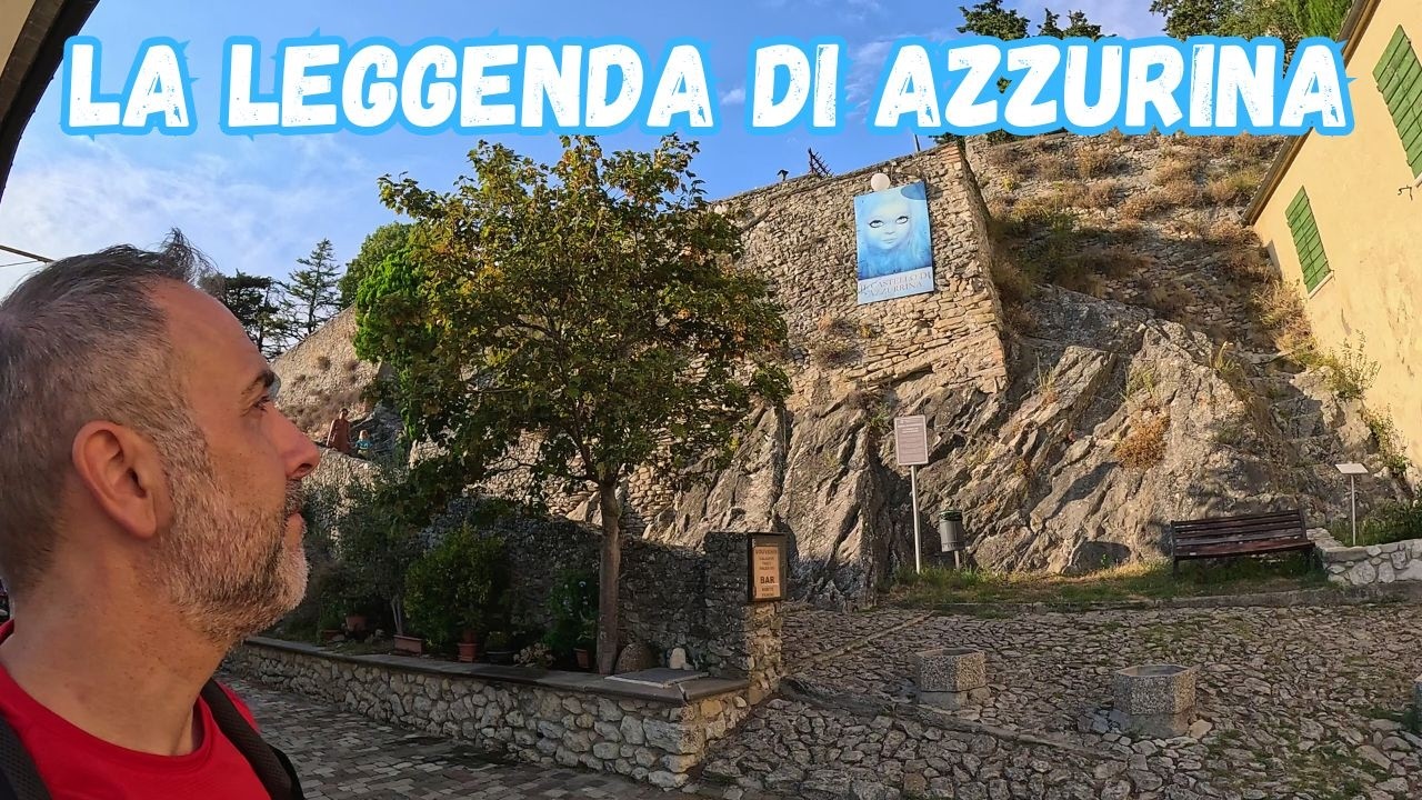 IL CASTELLO di AZZURINA a MONTEBELLO di TORRIANA.