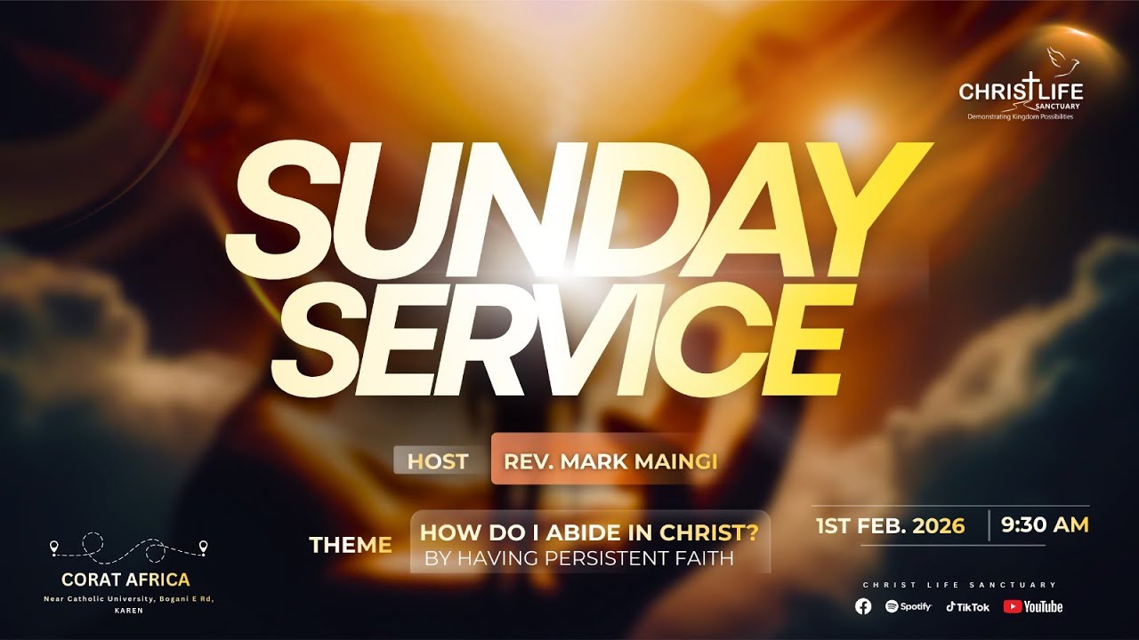 How do I Abide in Christ: By having Persistent Faith || Rev. Mark  Maingi 01/02/2025