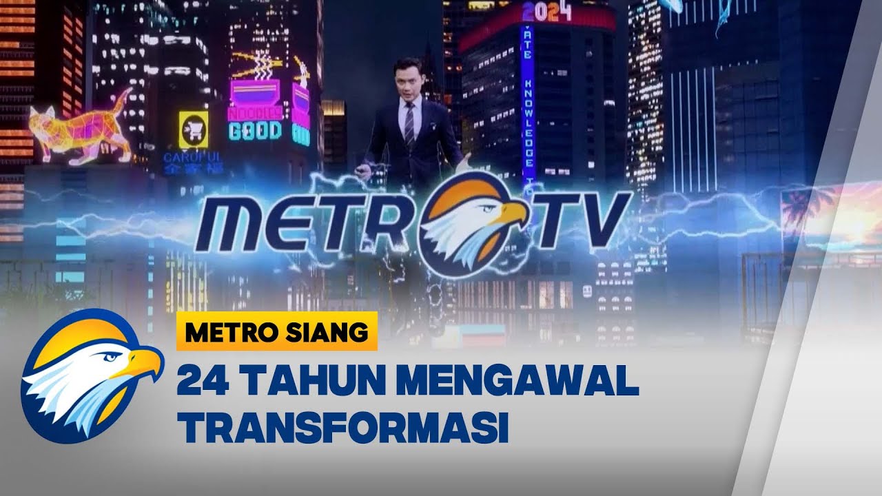 Metropedia - 24 Tahun Metro TV Mengawal Transformasi - [Metro Siang]