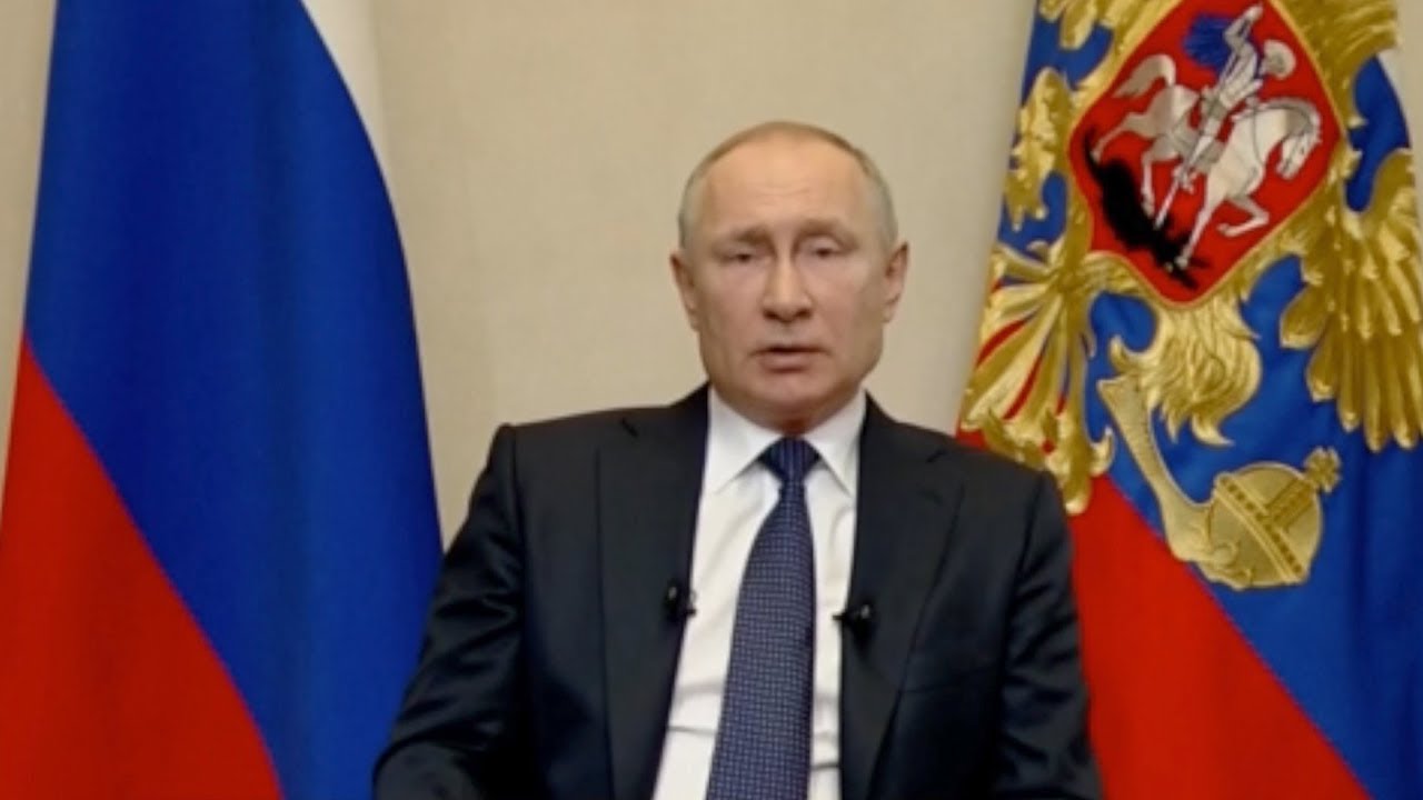 Russian President Putin addresses nation