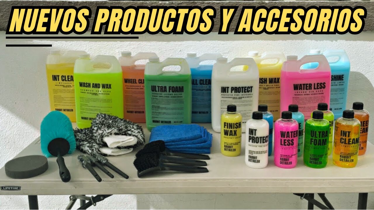 MIS NUEVOS PRODUCTOS Y ACCESORIOS PARA DETALLADO AUTOMOTRIZ YA DISPONIBLES