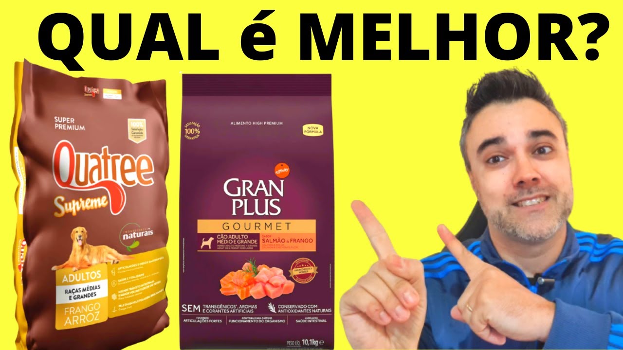 Ração QUATREE SUPREME vs GRAN PLUS GOURMET - Qual a melhor no CUSTO x BENEFÍCIO?