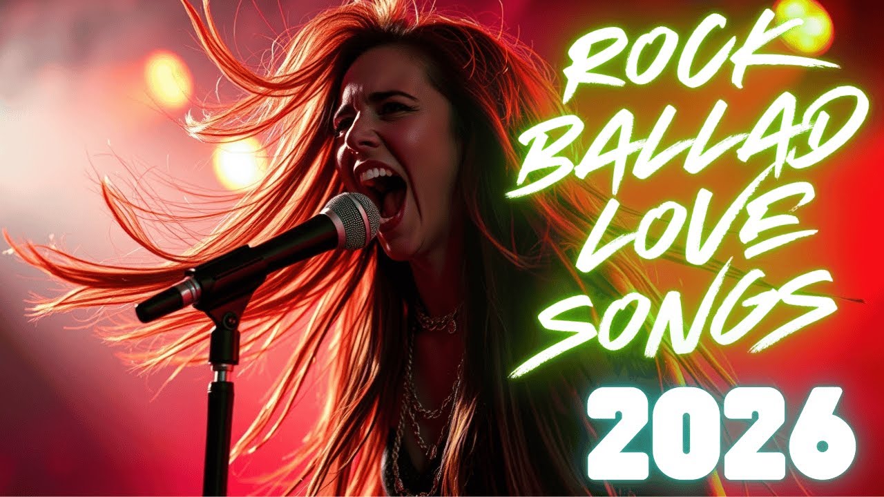 Rock Ballad Love Songs 2026 – Deep Feelings, Strong Voice | DJ D&D