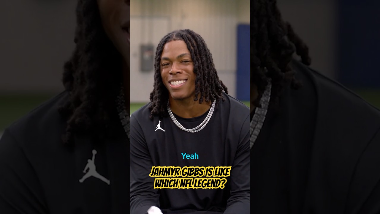 Fred Taylor breaks down Jahmyr Gibbs and David Montgomery&rsquo;s running style to this NFL comp 👀