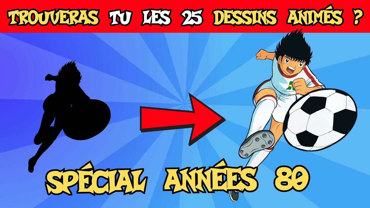 QUIZ Dessins Animés Années 80 🕶️📺 | Devine le HÉROS avec sa silhouette !