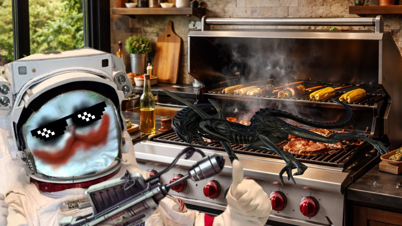 Ich grille das Alien WELL DONE?! | Alien Isolation