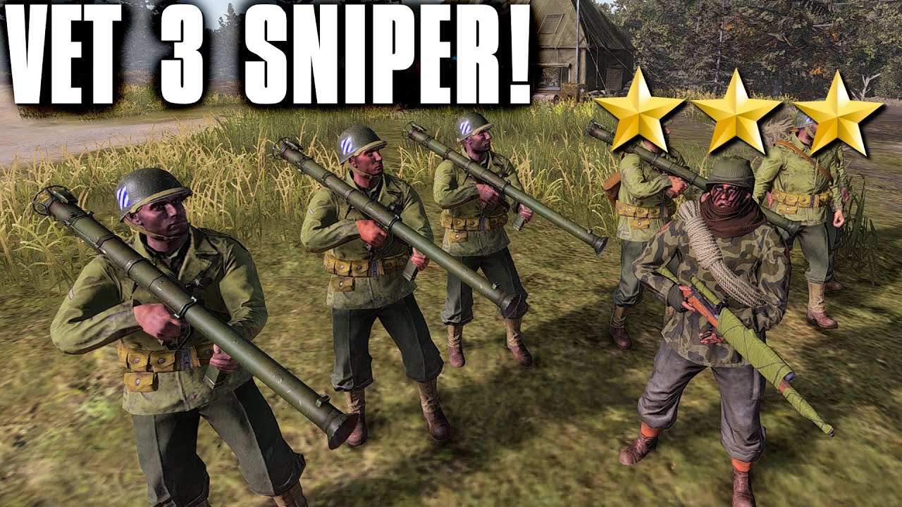 Vet 3 Sniper - 2v2 - Company of Heroes 3
