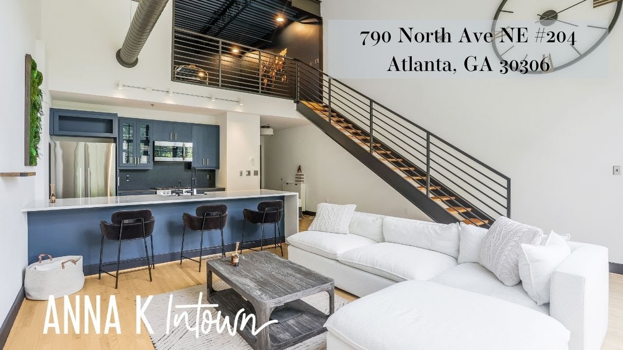 790 North Ave NE #204 | City View Loft in Poncey-Highland