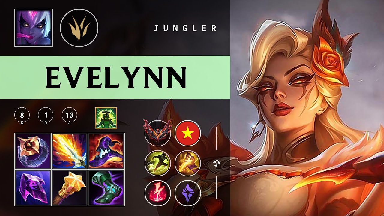 Evelynn Jungle vs Rengar - VN Grandmaster Patch 26.02