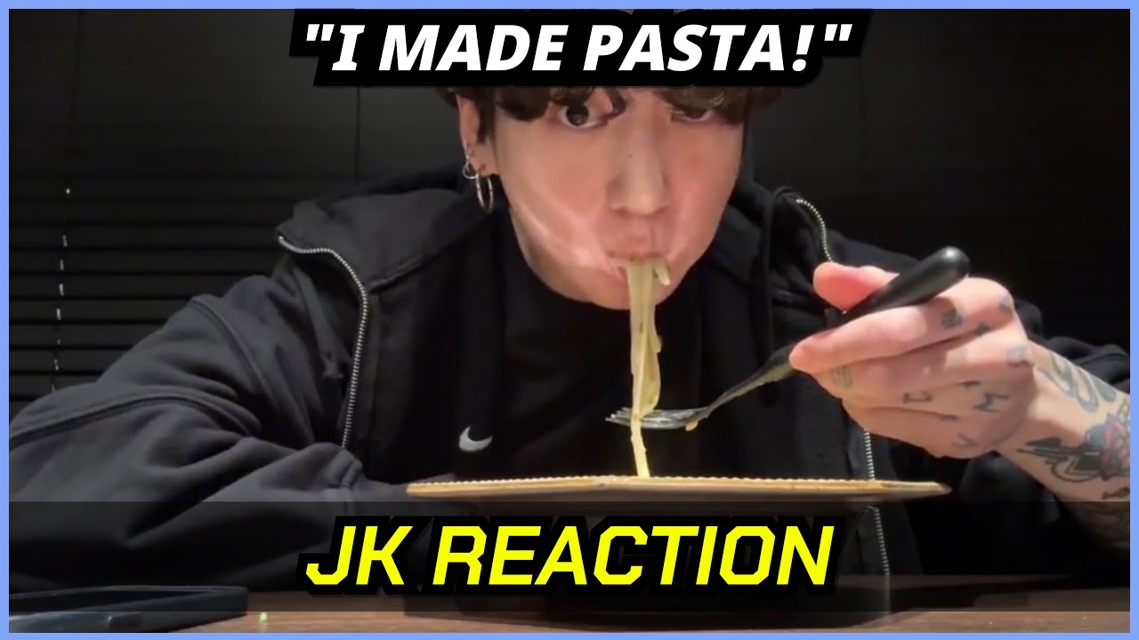 BTS Jungkook Made Shrimp Pasta Live (Full Translation & Reaction)