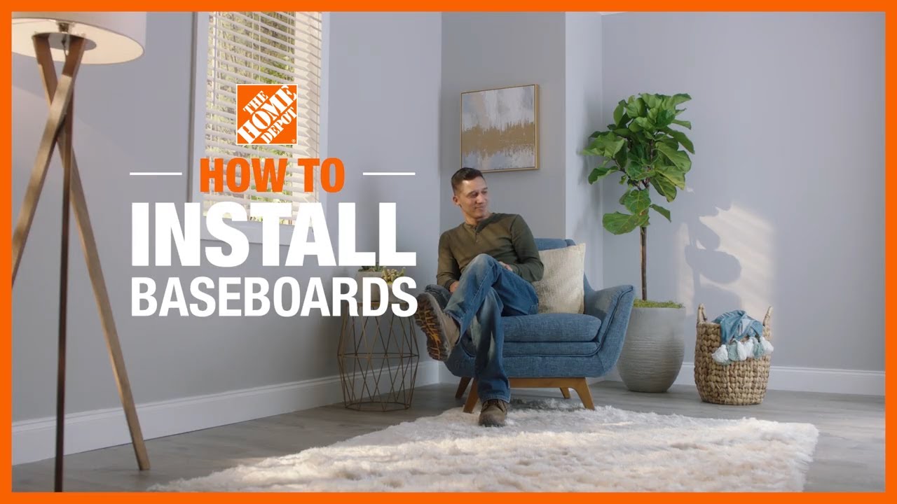 How to Install Baseboards | The Home Depot
