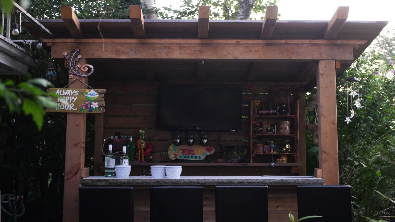 Garden Tiki Bar Build (from $1000)