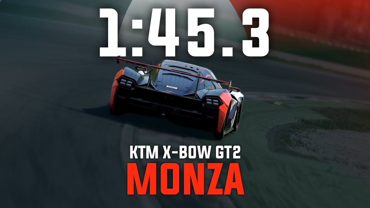 Monza 1:45.3 - KTM X-BOW GT2 - GO Setups | ACC 1.9.8