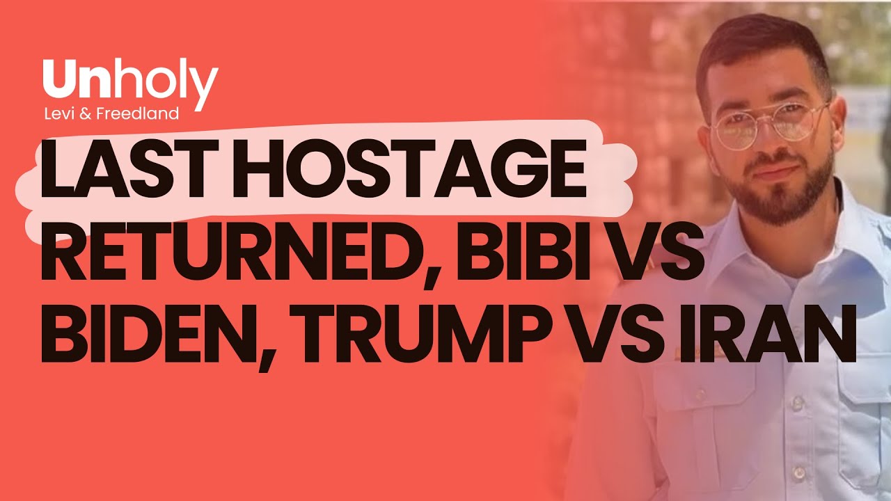 Israel After the Last Hostage: Gaza, Iran & Netanyahu vs Biden | Unholy Podcast