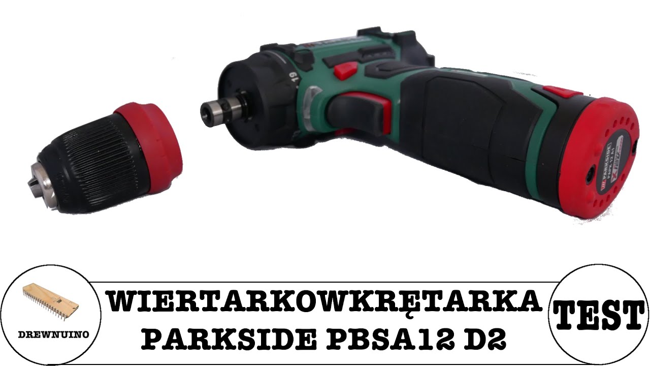 #044 Wiertarkowkrętarka: Parkside PBSA 12 D2
