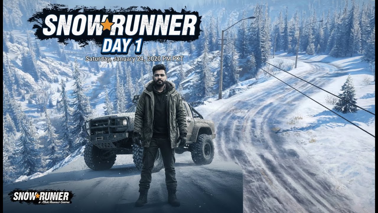 SNOWRUNNER DAY 1: Is Barfeeli Jung Ka Pehla Din! ❄️🚛