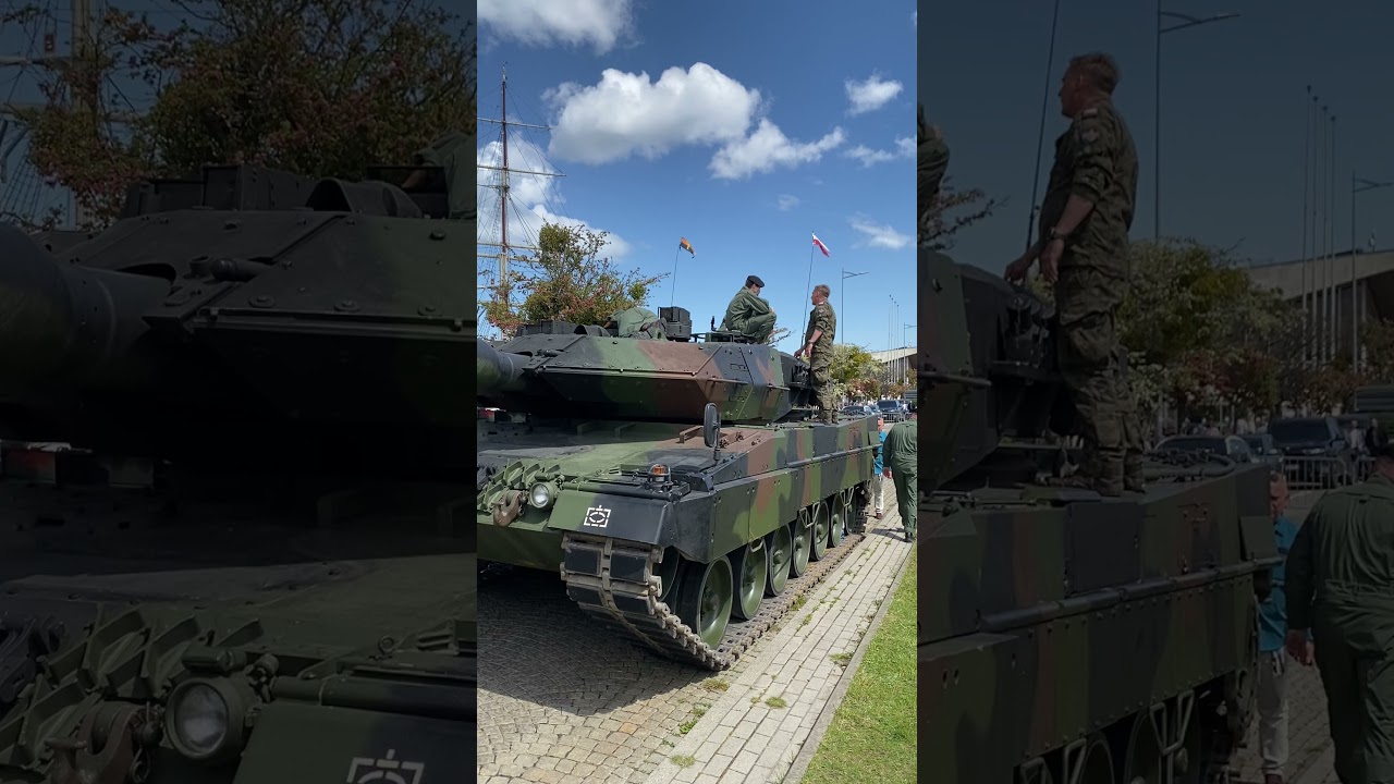 Leopard 2A5 w Gdyni #military