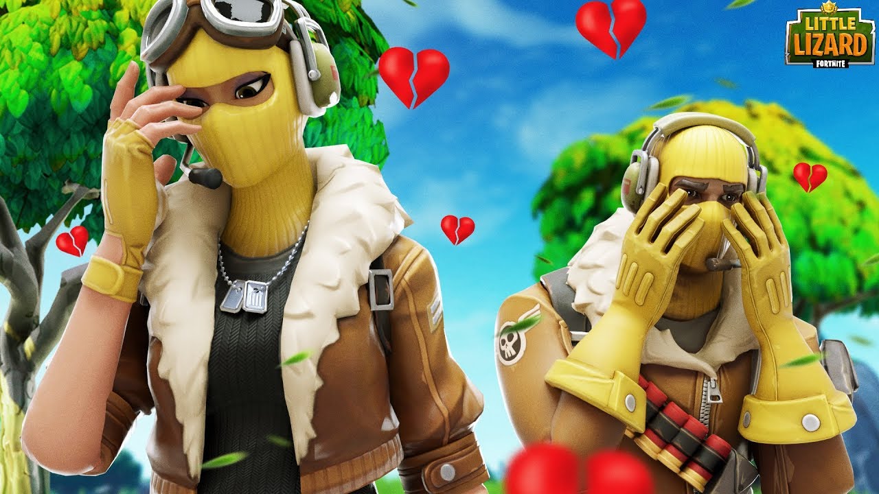When RAPTOR BREAKS UP WITH HIS GIRLFRIEND!! - Fortnite Season X