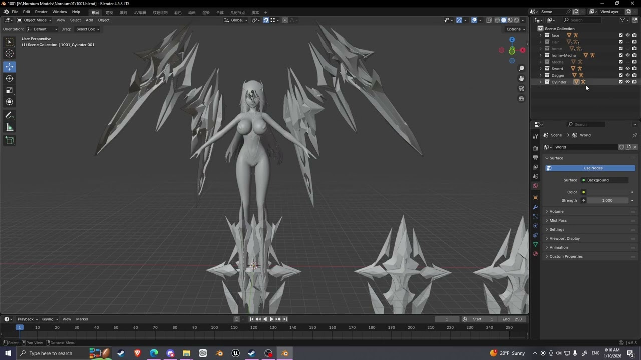 Nornium Character Models Available for Download