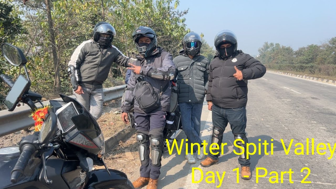Part -2 आज Winter spiti Trip के लिए निकल गए/Winter spiti Not For Child Game #winterspiti  #vlog - 36