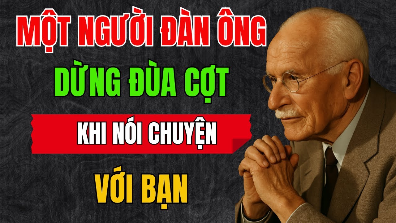 Jung Một người đàn ông dừng đùa cợt khi nói chuyện với bạn