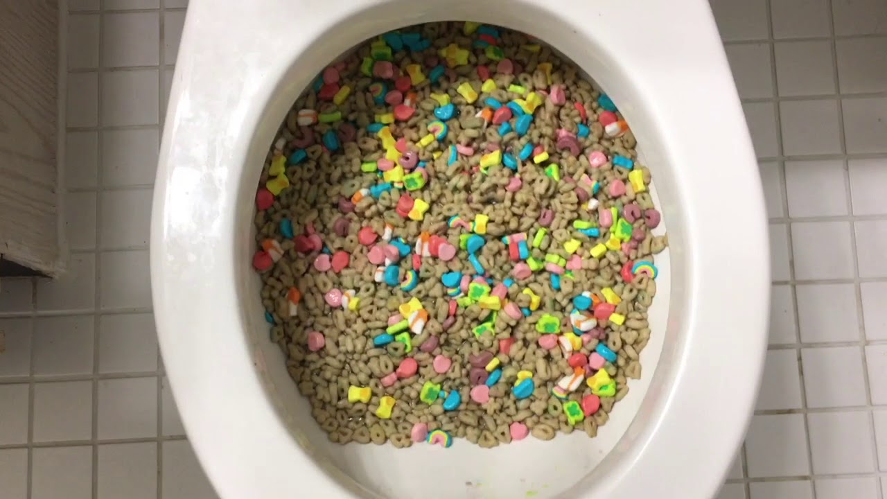 Will it Flush? - Lucky Charms Cereal