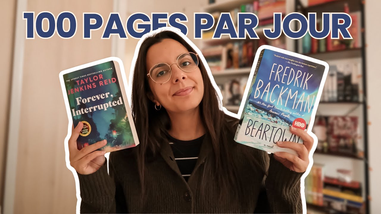 JE LIS 100 PAGES PAR JOUR PENDANT UNE SEMAINE 📖 | BOOKMAS JOUR 5