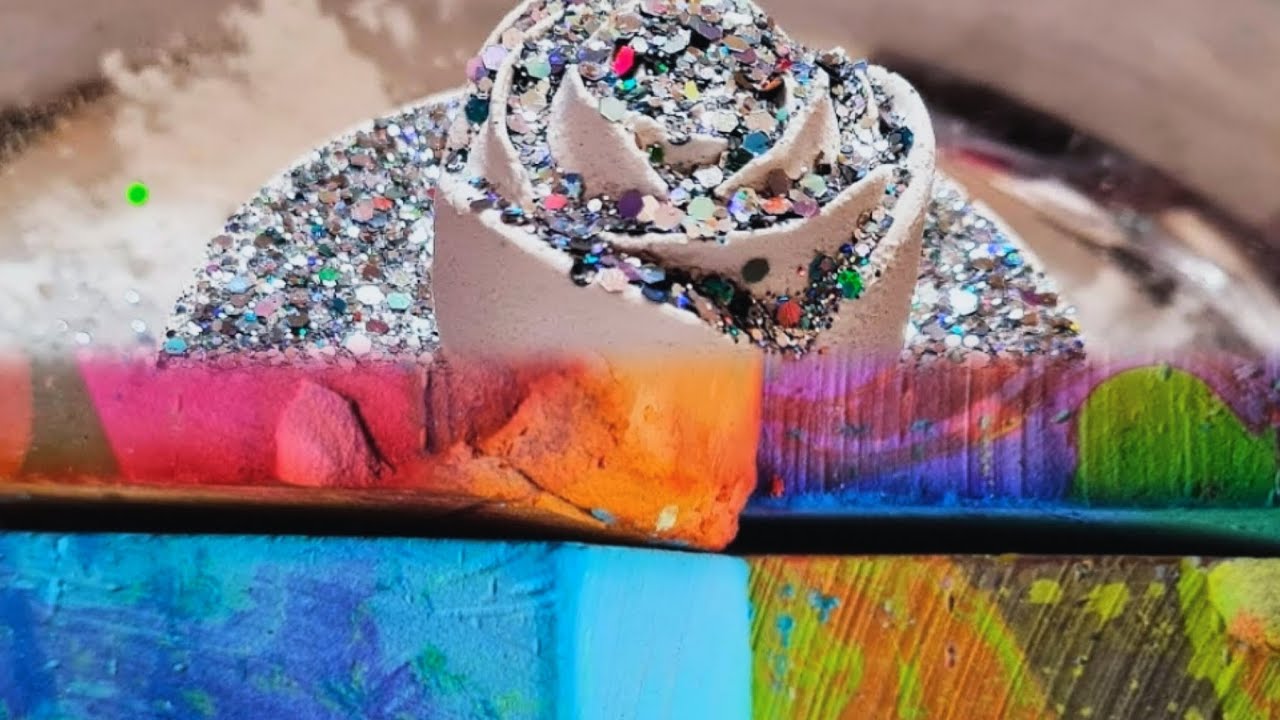 ASMR 💫 Plainjanes + Dyed Gymchalk Blocks 💫 Two in one 🎊🎉Happy New Year🎉🎊