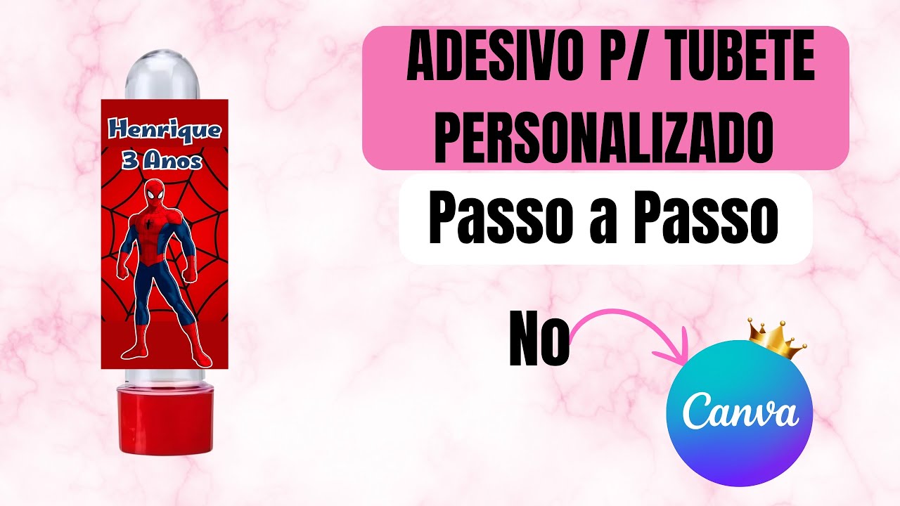 Adesivo Para Tubetes Personalizado No Canva| Passo a Passo. #tutorial #canva #papelaria #dicas #fyp
