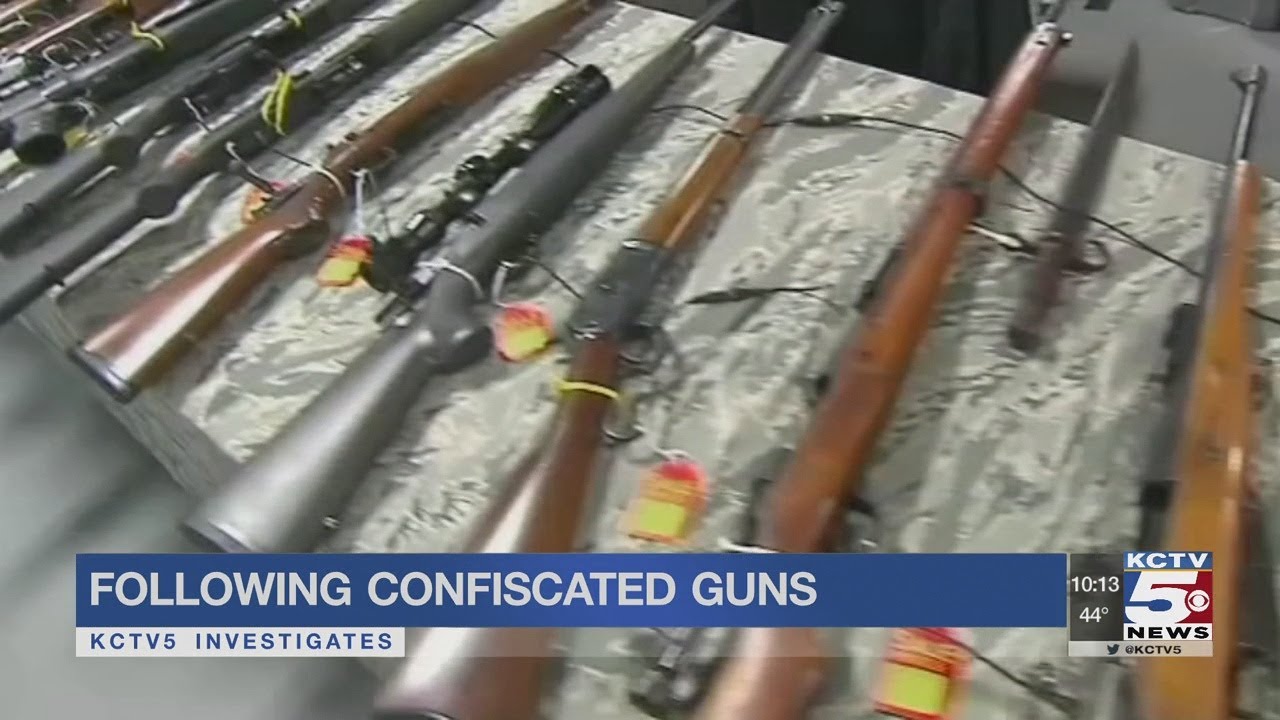 Guns seized by police have different rules for different departments