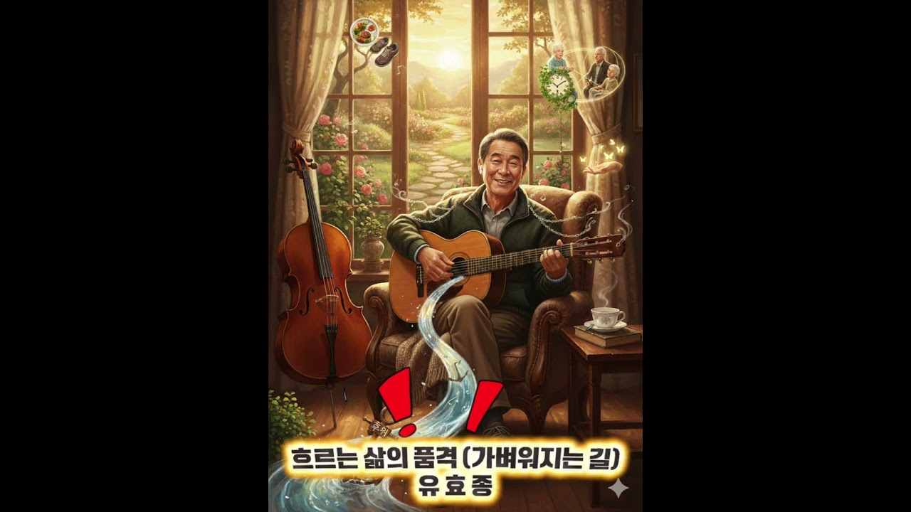 흐르는 삶의 품격 (가벼워지는 길) #노년의행복 #삶의태도 #자기돌봄 #마음챙김 #평온한일상 #가벼워지는삶 #현재에집중하기 #관계의미학 #품격있는노년 #힐링송  #나를위한시간