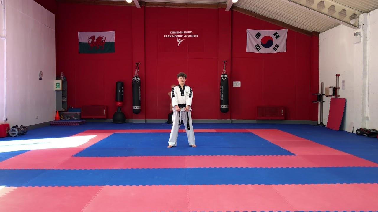 Green Stripe (7th Kup) Grading Floorwork