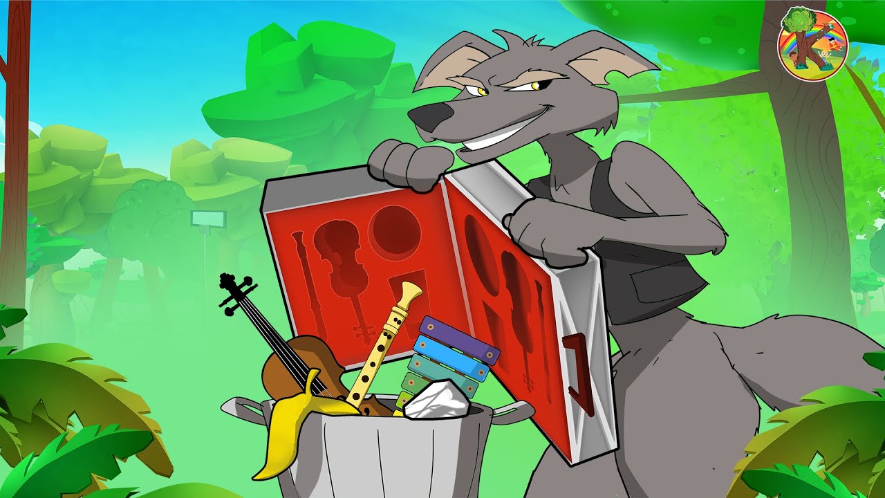 O Lobo E Os Sete Cabritinhos - O Cabritinho Músico - A Música Está Em Toda A Parte | KONDOSAN