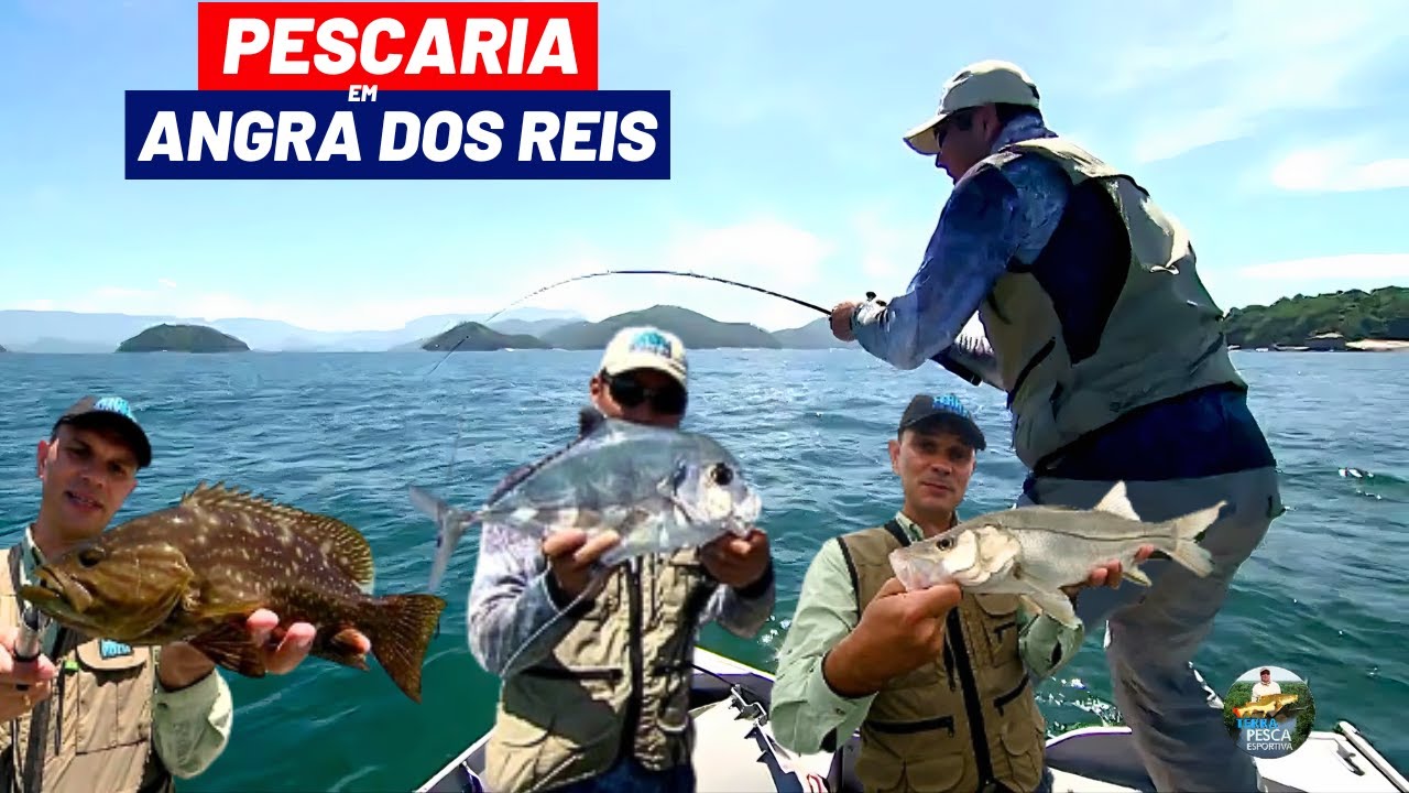 PEIXES DE TODOS OS TIPOS BRIGANDO NA BAIA DE ANGRA DOS REIS