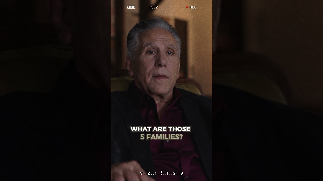 The 5 Mafia Families In New York #shorts #mafia #newyork