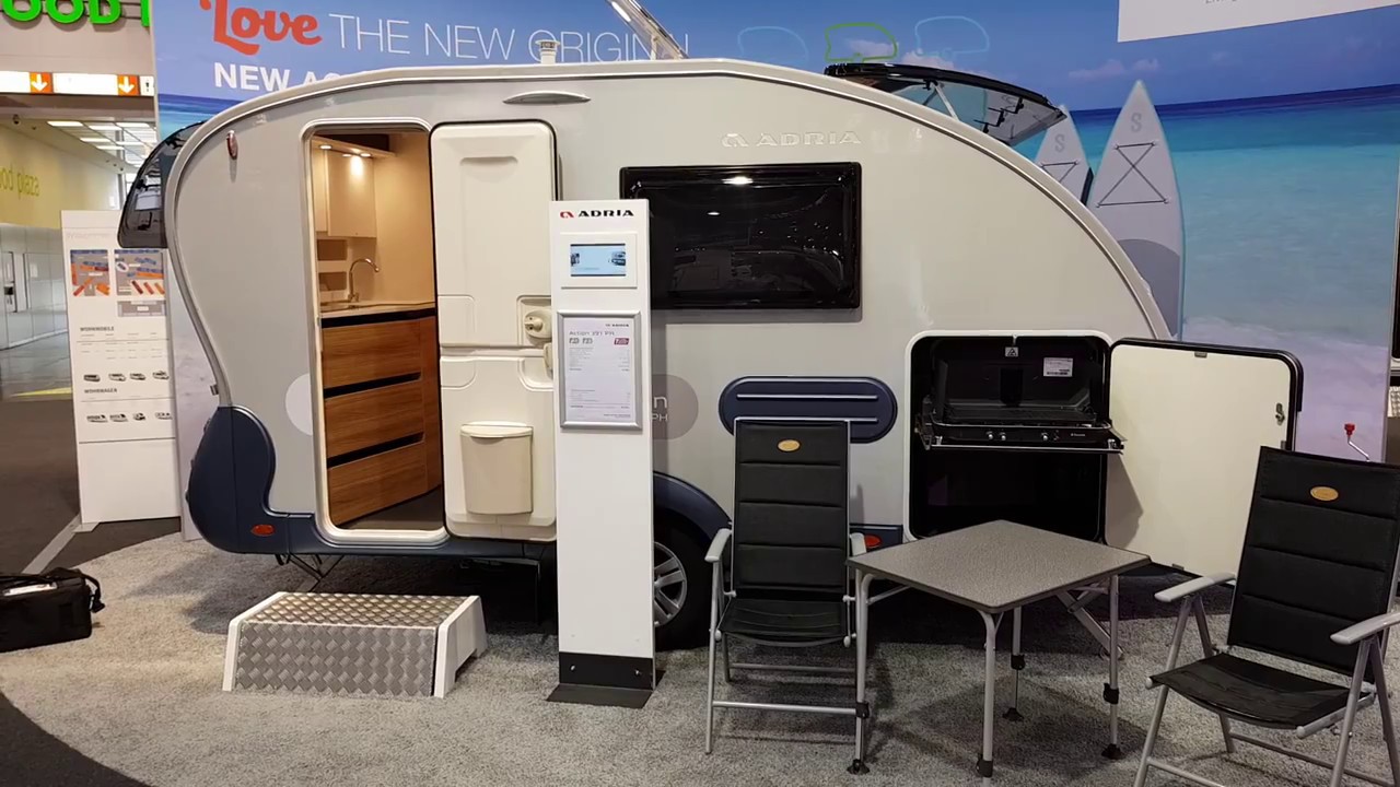 Adria Mobil | Caravan Wohnwagen | Die Action Modelle. | 2018 | First Look! | #campertobi