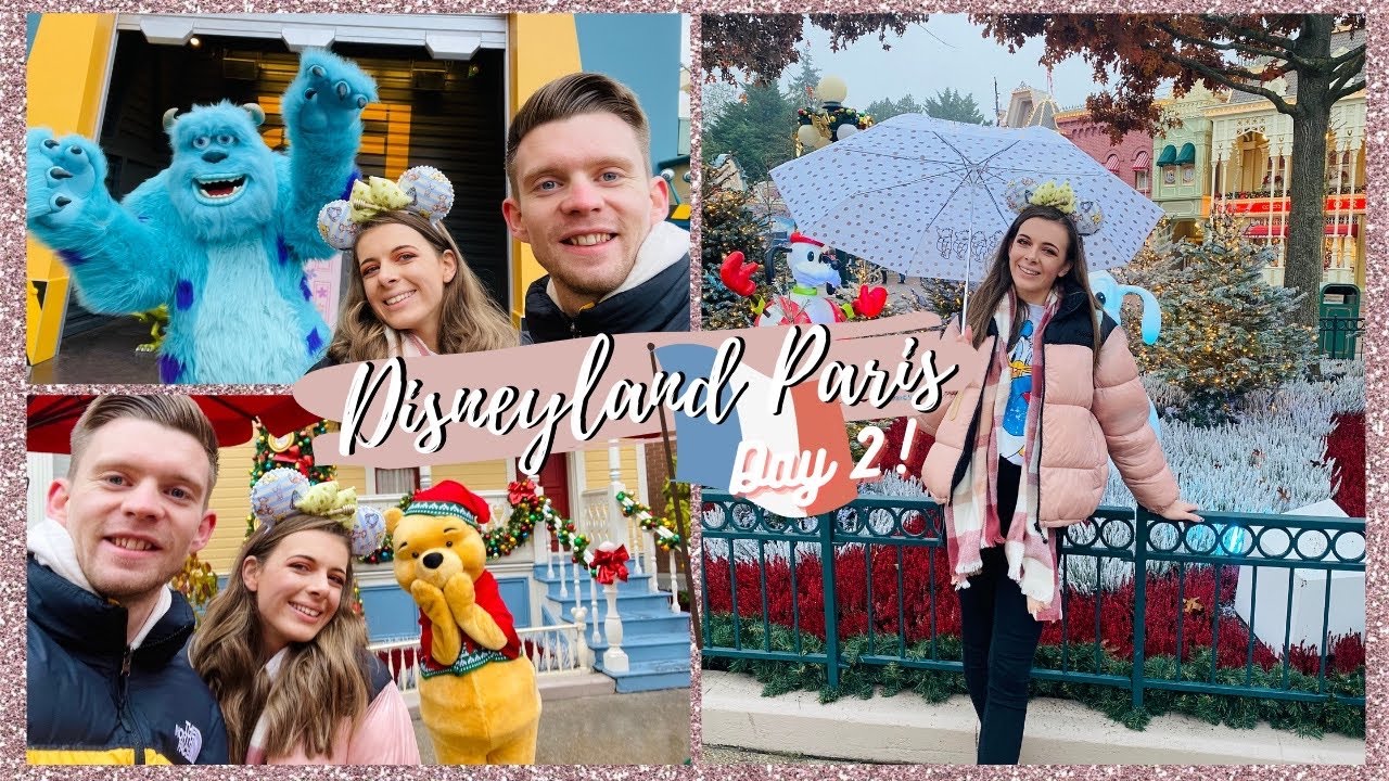 DISNEYLAND PARIS - DAY 2🎠 Walt Disney Studios, Characters Meet & Greets and Christmas Parade🎄🎅🏼!