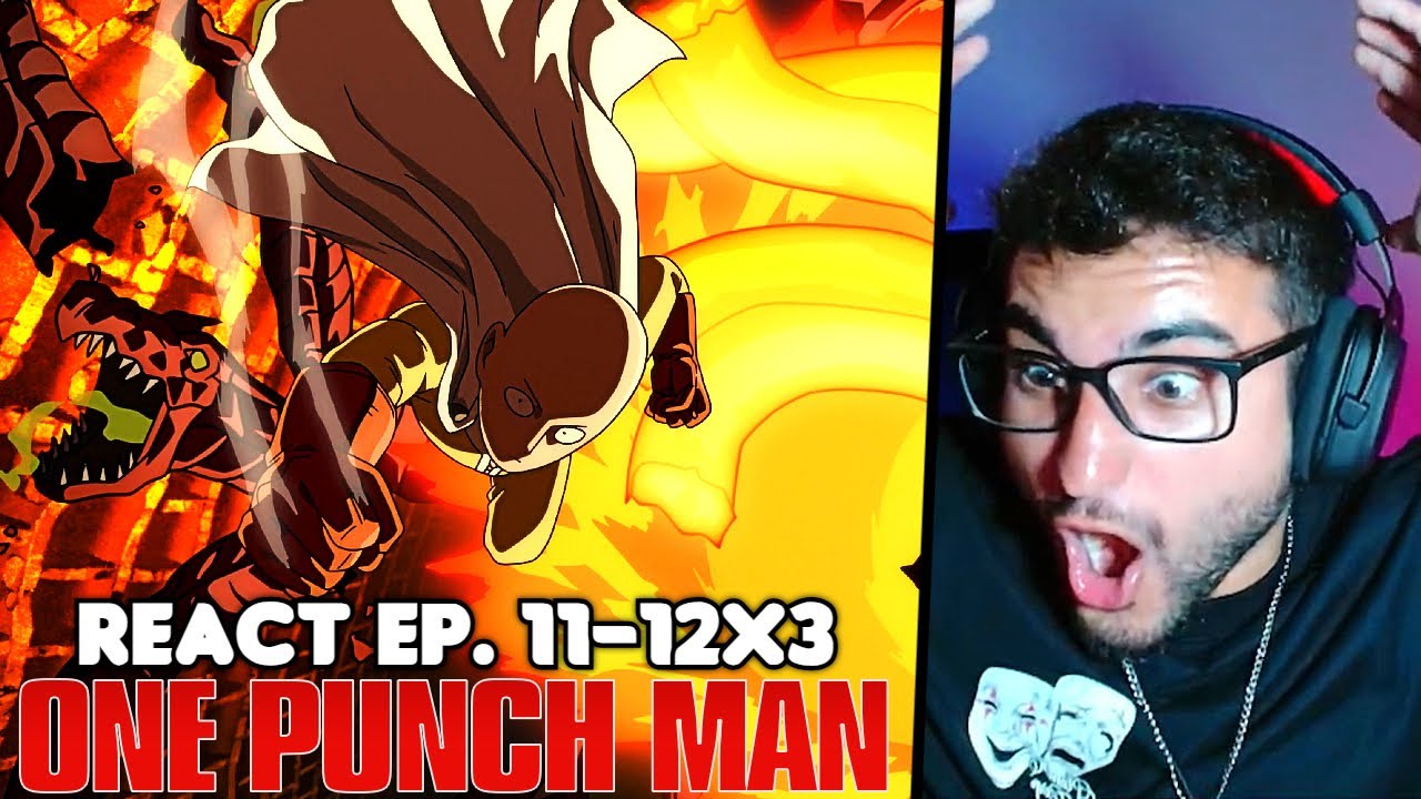 SAITAMA VS OROCHI 🔥 React One Punch Man EP. 11 e 12 Temporada 3