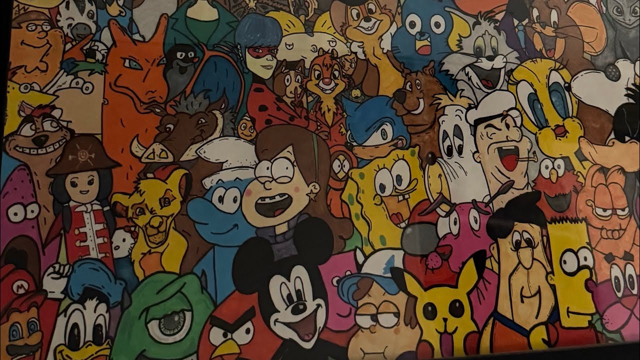 I draw cartoons (full video)