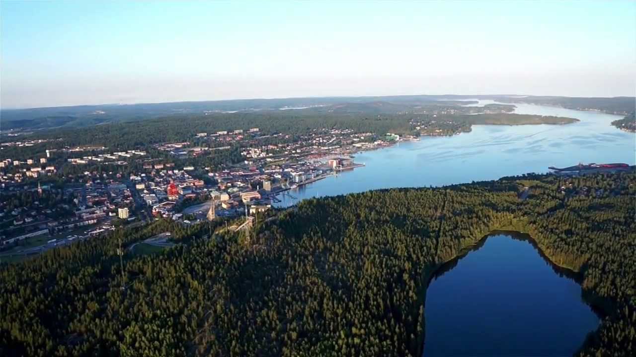 Flygtur runt Örnsköldsviks stad och landbygd - Del 2