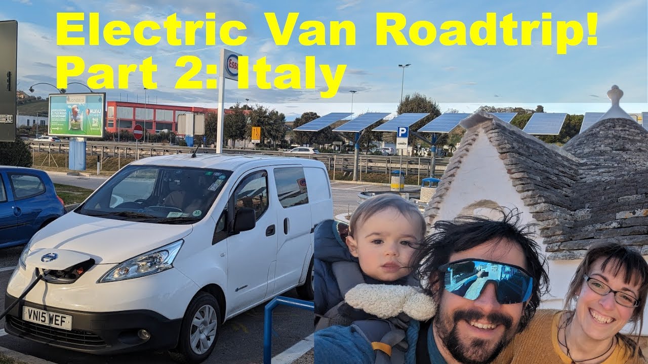 Part 2: ELECTRIC CAMPERVAN winter road trip! | UK to Greece via Italy